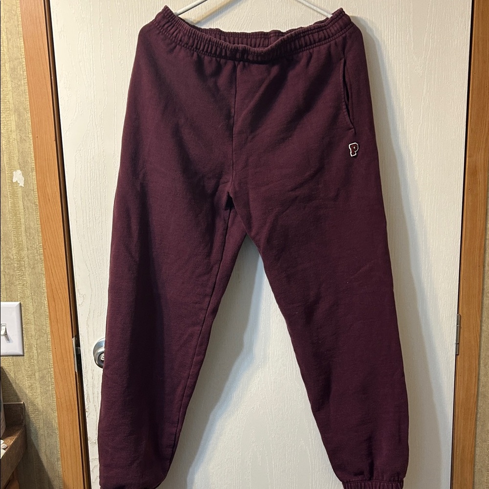 VINTAGE PINK Maroon Jogger Pants
